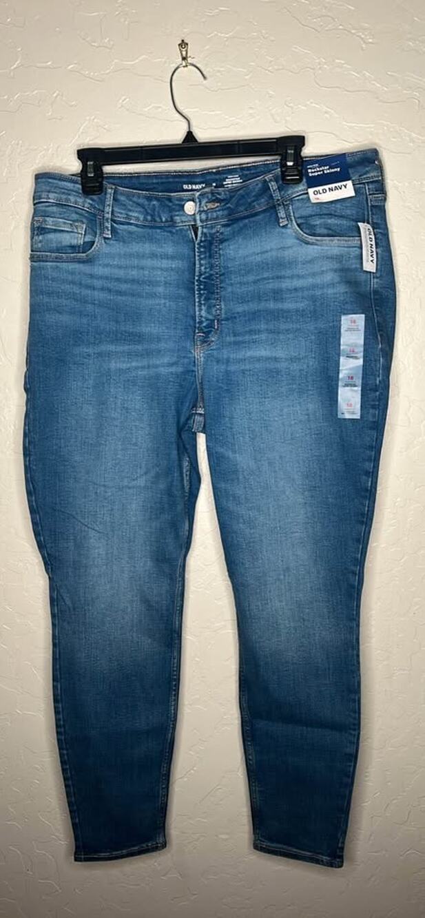 Old Navy Rockstar Super Skinny Jeans Size 18